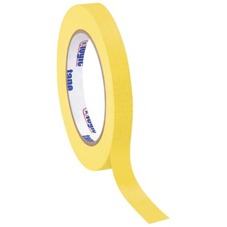 Tape Logic 1/2'' x 60 yds. Yellow Tape Logic Masking Tape, 72PK BUY00012513